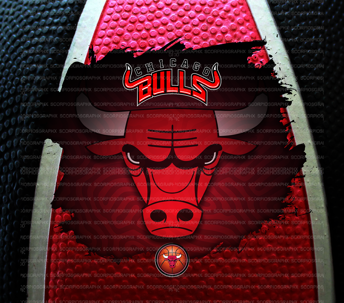 Bulls PNG | Sublimation | Tumbler Wrap Design | Digital Download
