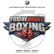 Load image into Gallery viewer, Fight Night Boxing PNG