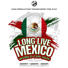 Load image into Gallery viewer, WC Mexico PNG