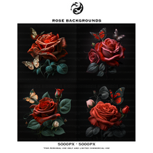Load image into Gallery viewer, Rose Backgrounds