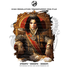 Load image into Gallery viewer, The King Pop PNG