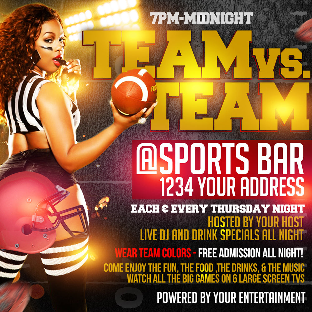 Football Flyer Template