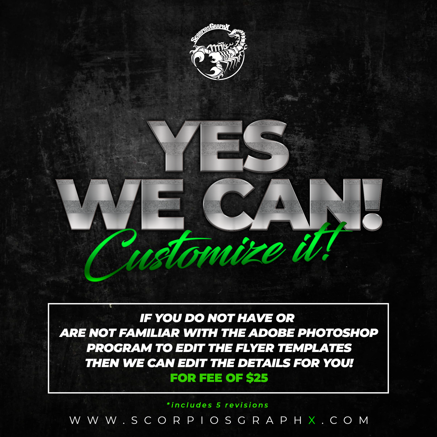Adult Day Party Flyer Template