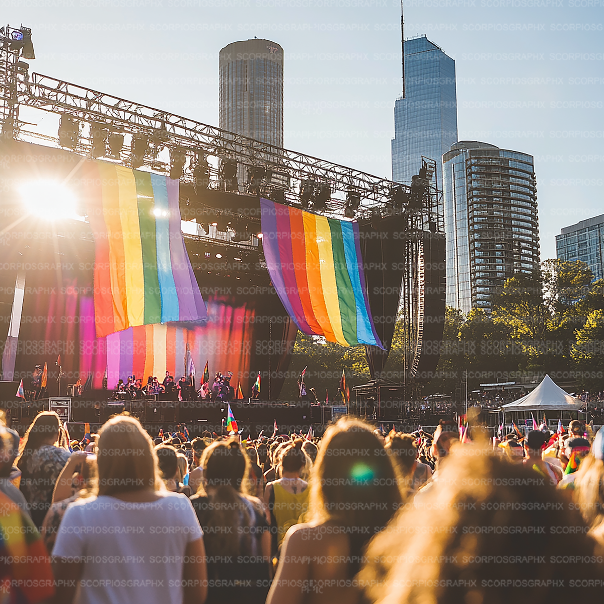 Summer Pride Festival Stock Photos