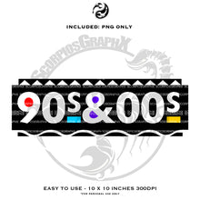 Load image into Gallery viewer, 90s and 00s PNG