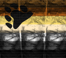 Load image into Gallery viewer, LGBTQ Bear Glass PNG | Sublimation | Tumbler Wrap Design | Digital Download
