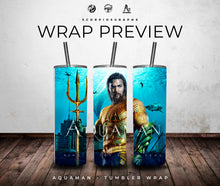 Load image into Gallery viewer, Aquaman PNG