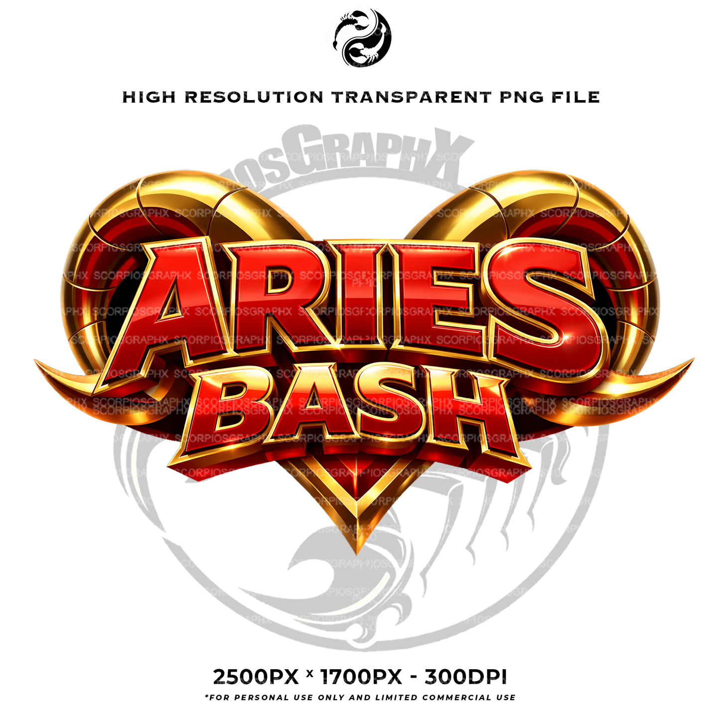 Aries Bash PNG