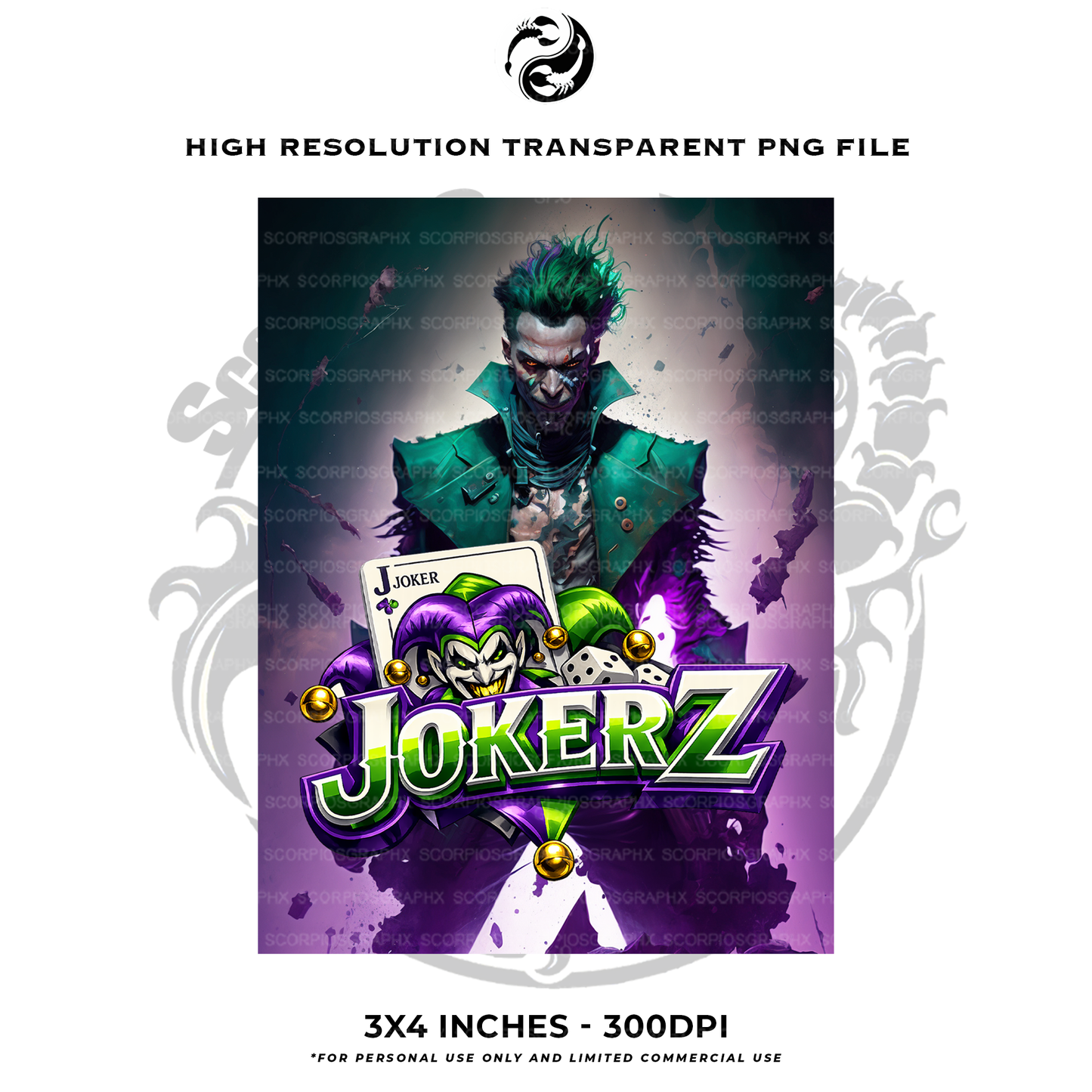 Jokerz Full PNG