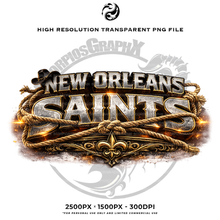 Load image into Gallery viewer, 3D Urban Western Football Title PNG
