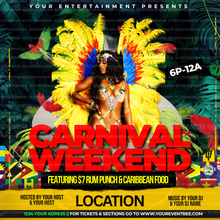 Load image into Gallery viewer, Carnival Weekend Flyer
