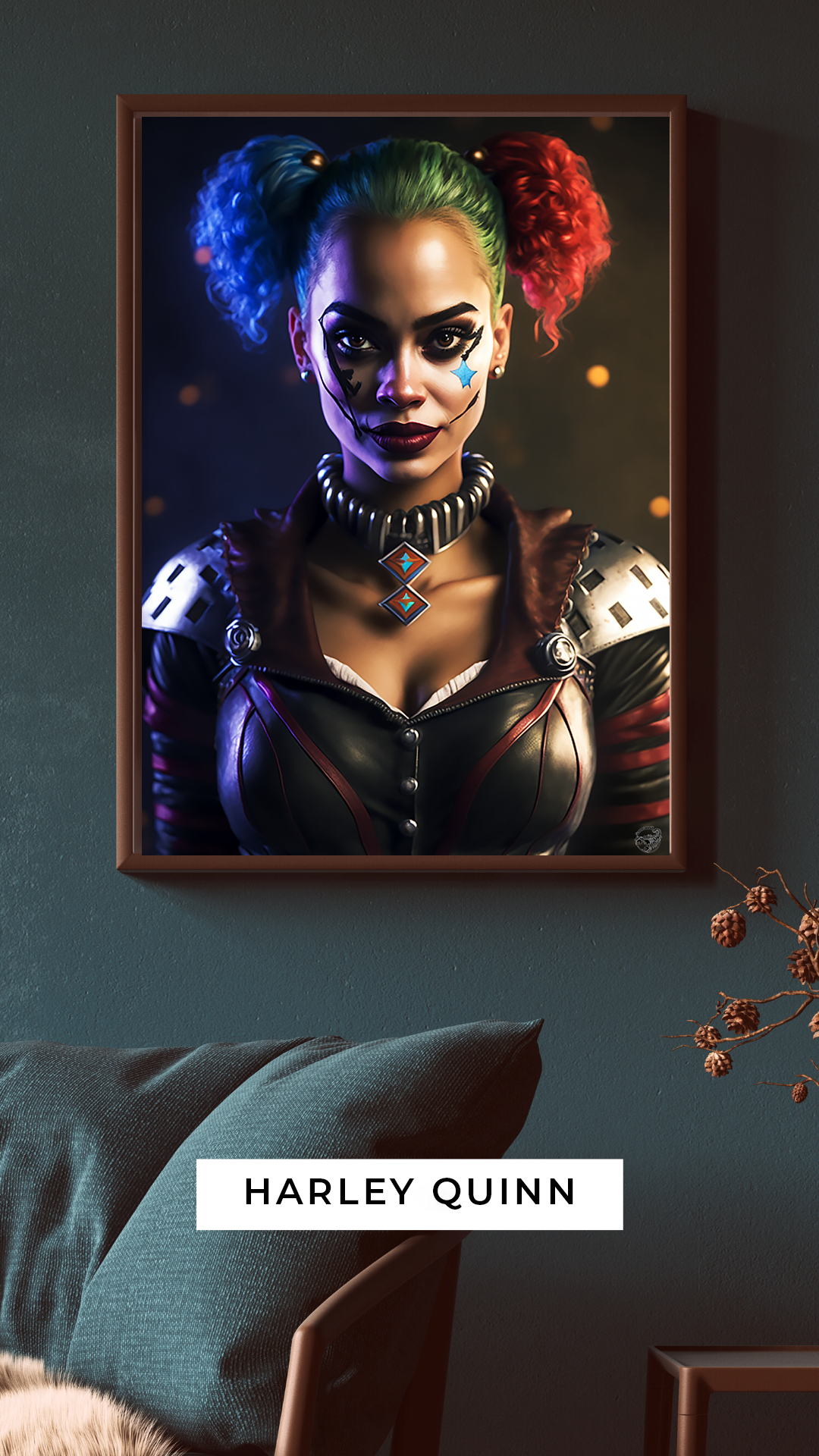 Brown Skinned Harley Quinn V4