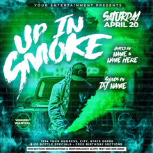 Load image into Gallery viewer, Up in Smoke Flyer
