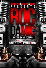 Load image into Gallery viewer, Roc da Mic Flyer Template

