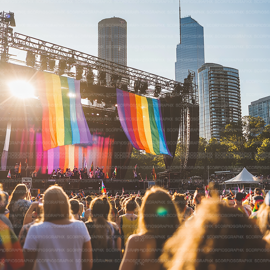 Summer Pride Festival Stock Photos