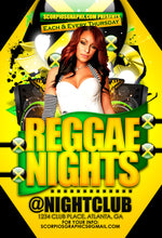 Load image into Gallery viewer, Reggae Flyer Template
