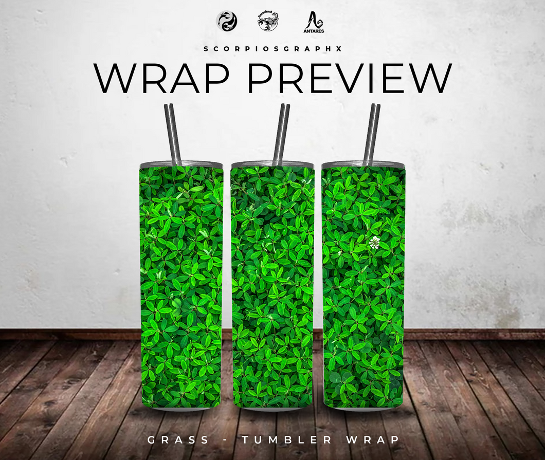 Grass PNG | Sublimation | Tumbler Wrap Design | Digital Download
