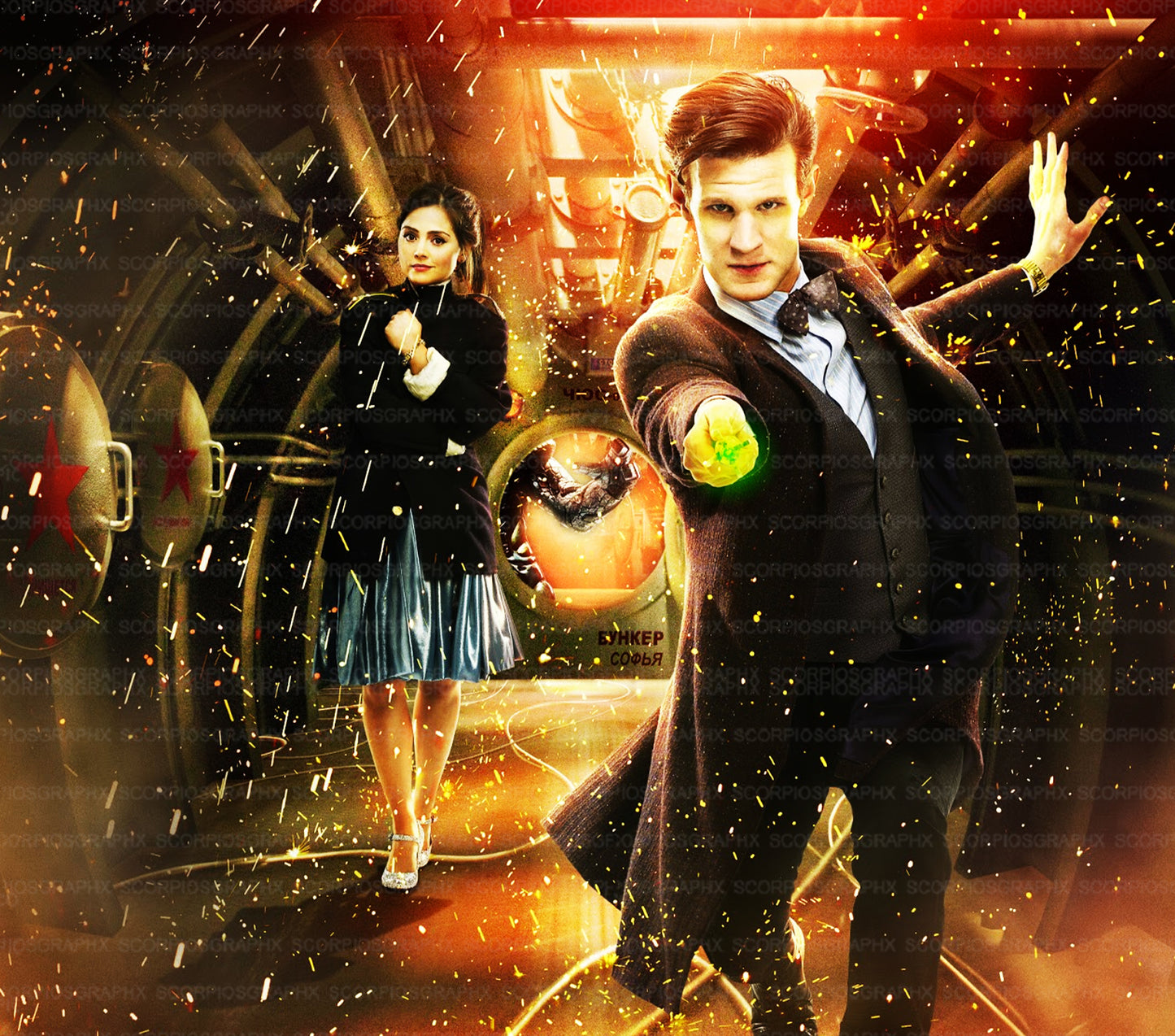 11th Doctor PNG | Sublimation | Tumbler Wrap Design | Digital Download