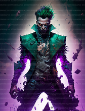 Load image into Gallery viewer, Joker Space Cowboy - Ai Art
