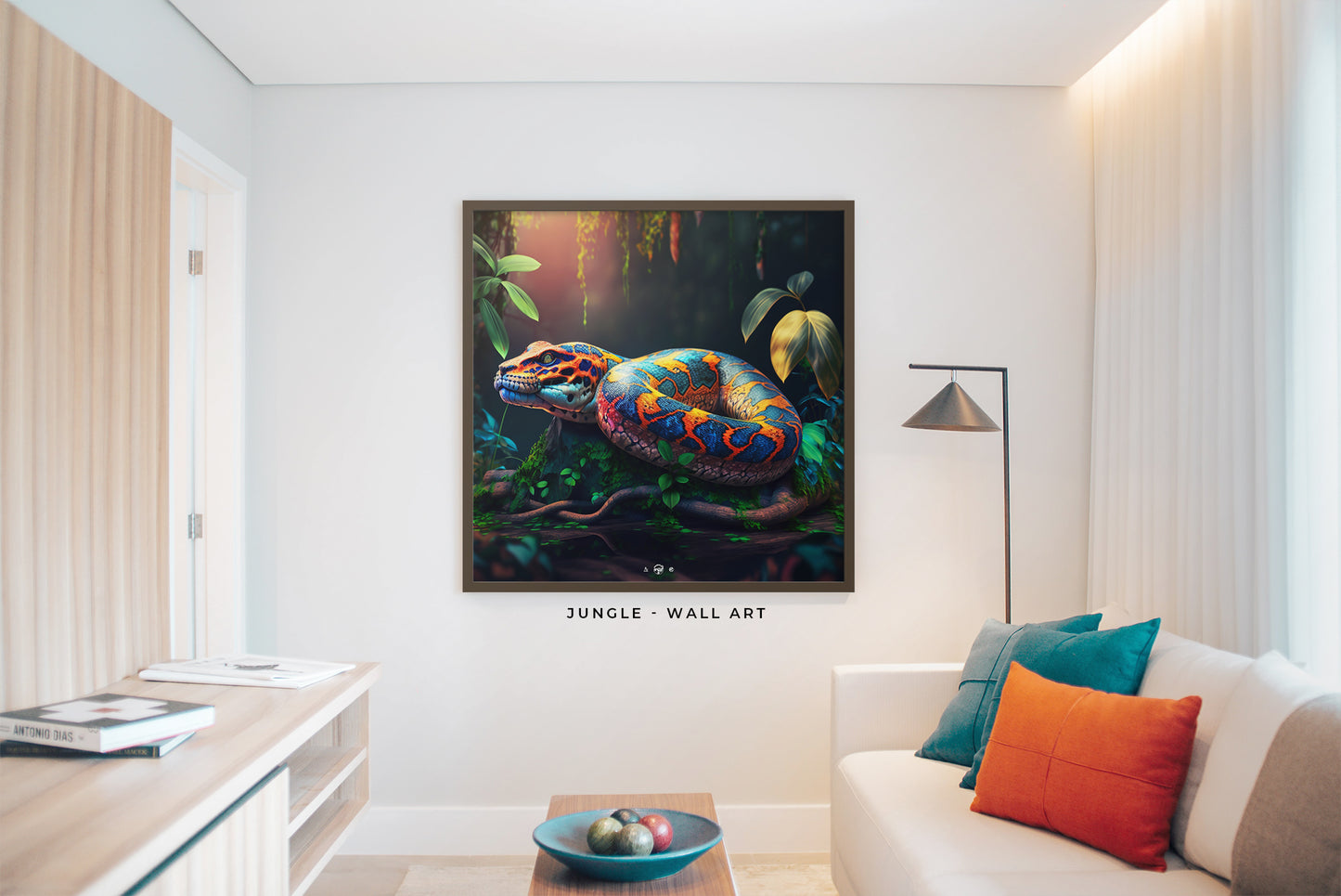 Square Jungle - Wall Art