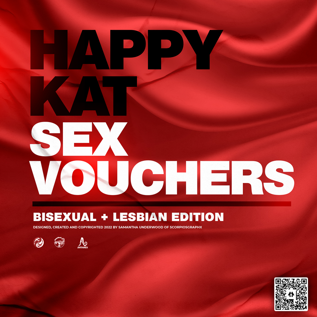 Happy Kat Lesbian Sex Vouchers - PRINTABLES ONLY