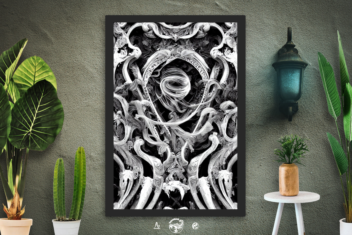 Smoke Ai Art - Wall Art