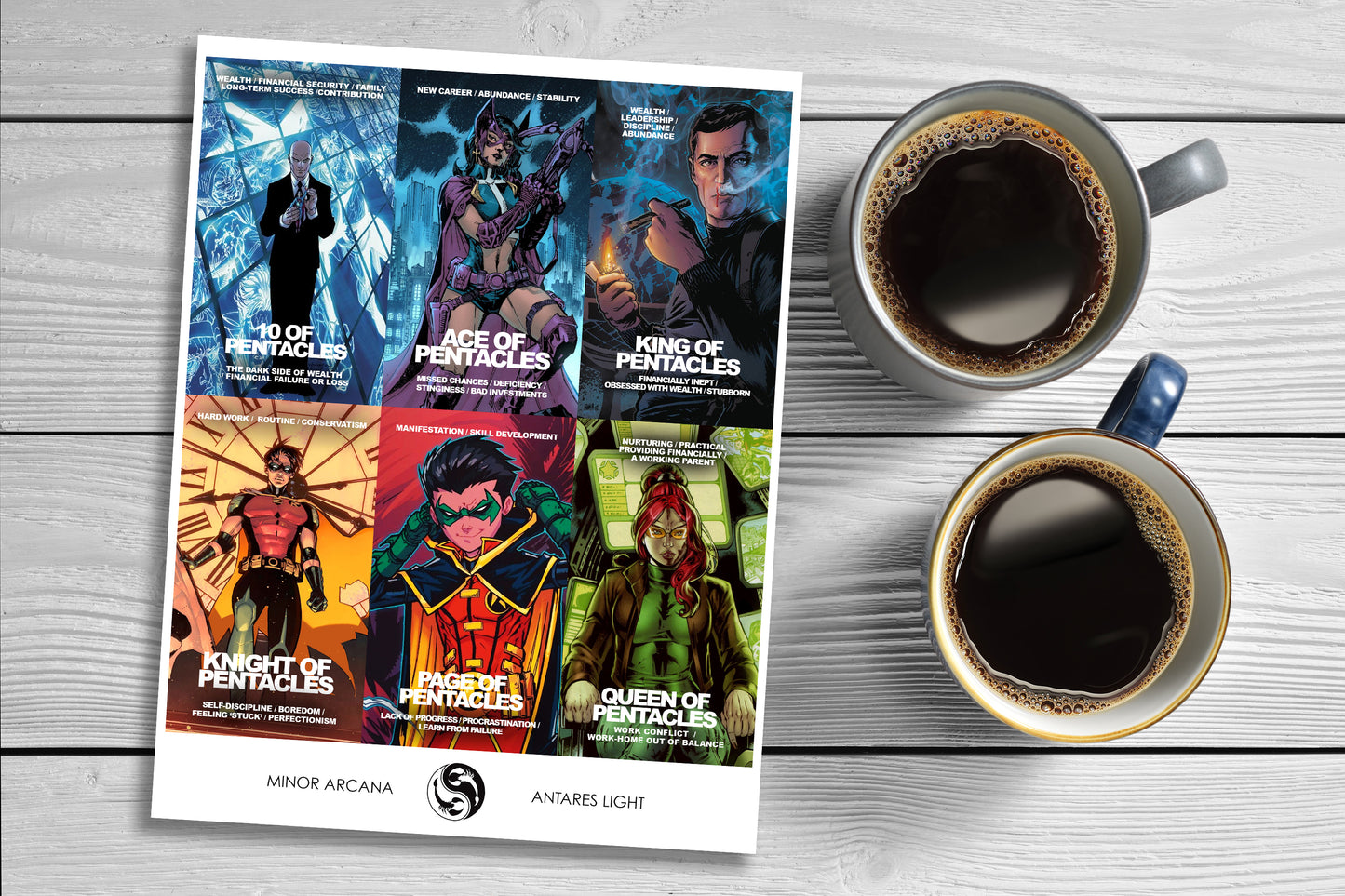 Dc Comics Tarot Cards, superhero tarot deck, printable Tarot cards, DIY tarot deck, DC tarot card deck, digital download