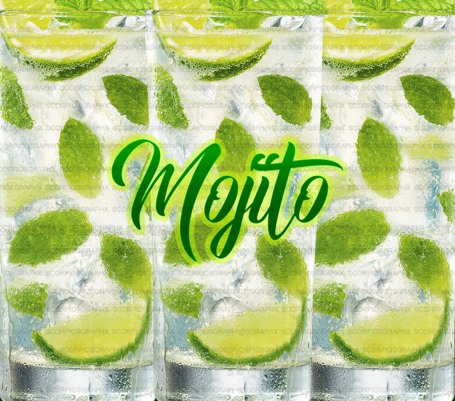 Mojito Tumbler and PNG