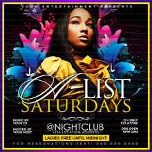 Load image into Gallery viewer, Sexy Saturdays Flyer Template

