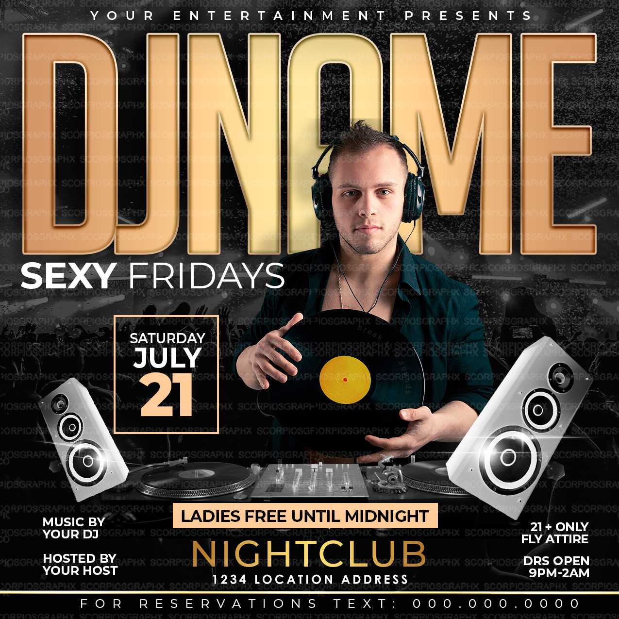 DJ Flyer Template