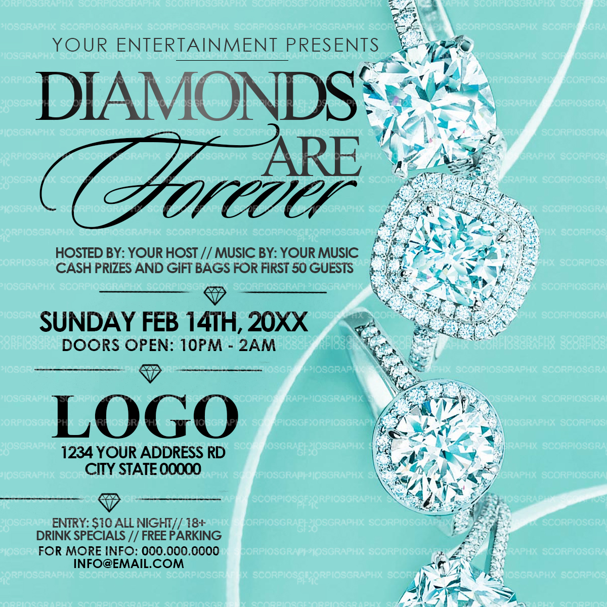 Wedding Flyer Template
