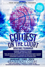 Load image into Gallery viewer, Winter Basketball Flyer Template

