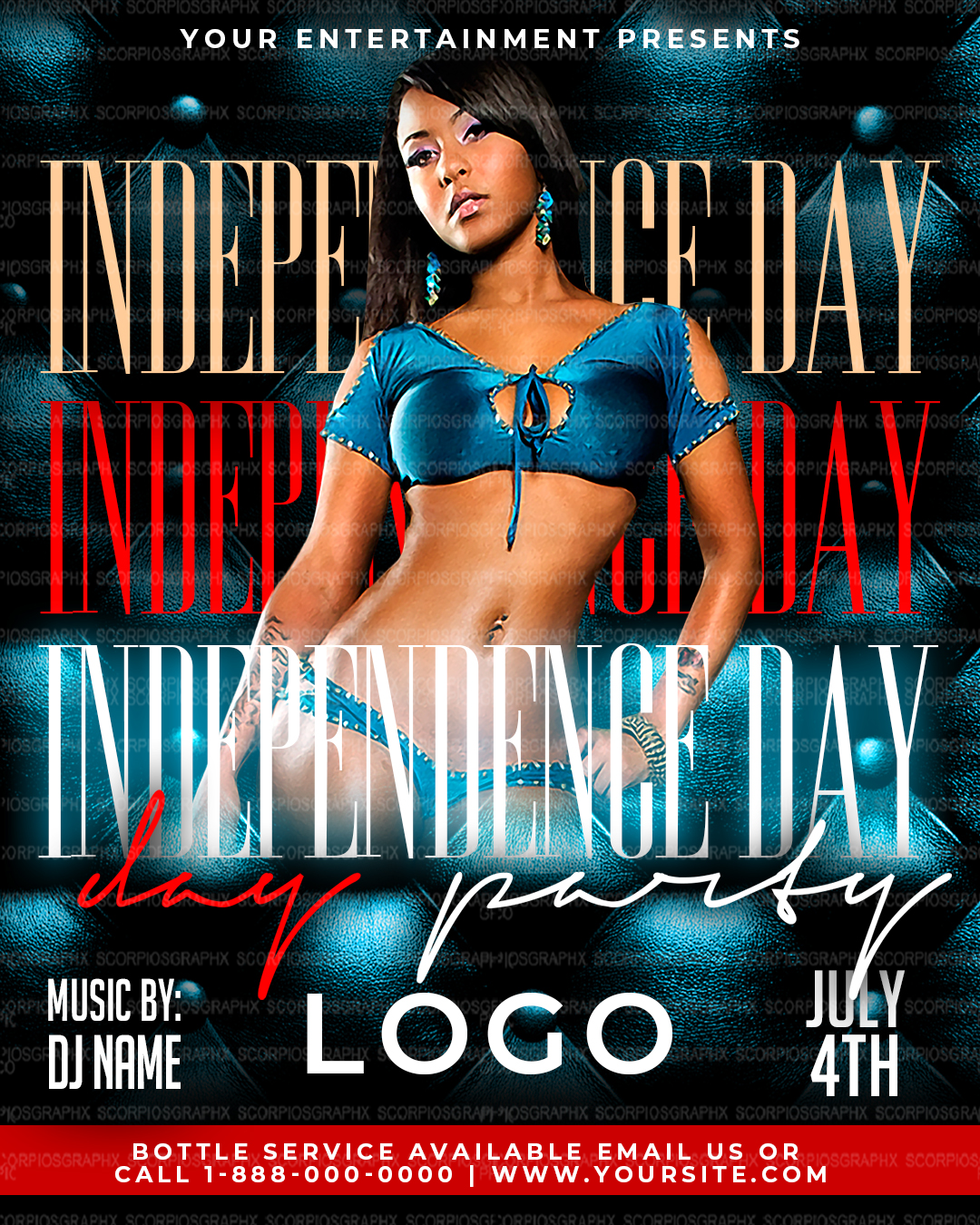 Independence Day Flyer Template
