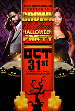 Load image into Gallery viewer, Sexy Halloween Flyer Template
