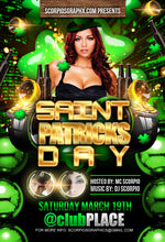 Load image into Gallery viewer, St. Pats Day Flyer Template
