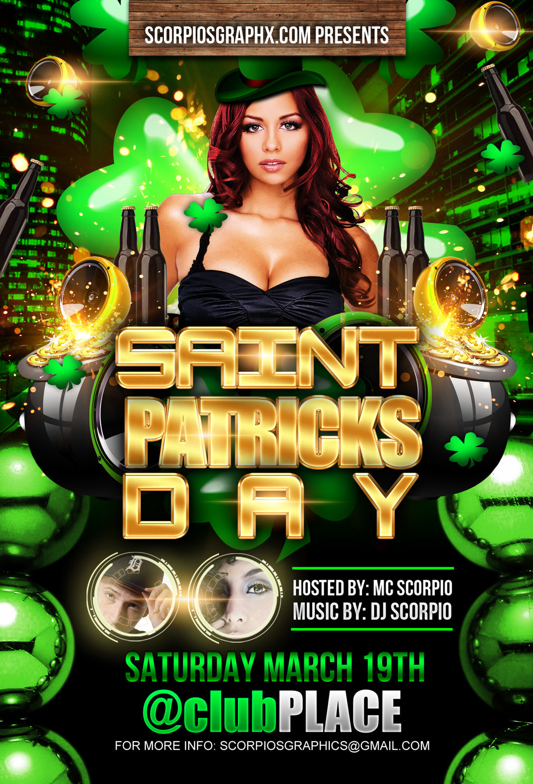 St. Pats Day Flyer Template