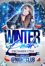 Load image into Gallery viewer, Winter Bash Flyer Template
